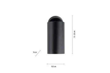 Vegg- og taklampe Pure Technik - 11x20x16 cm - Belysning - Innendørsbelysning & Lamper - Vegglampe