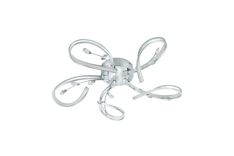 Vegg-/taklampe Eglo Vallemare, Hvit/Krom