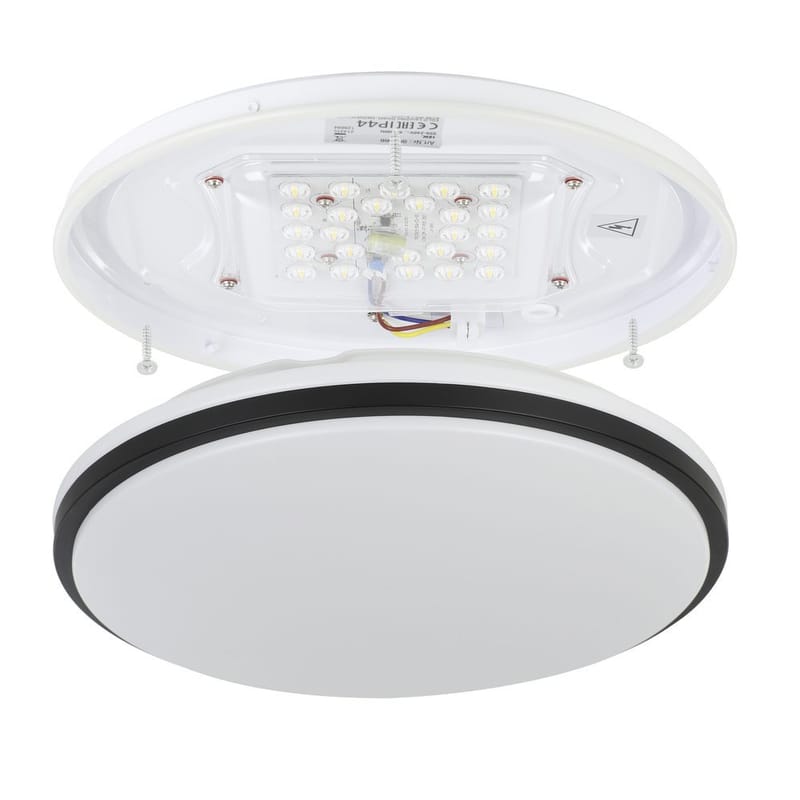 Vegg-/Taklampe Pinetto - Hvit, Krom - Belysning - Innendørsbelysning & Lamper - Vegglampe