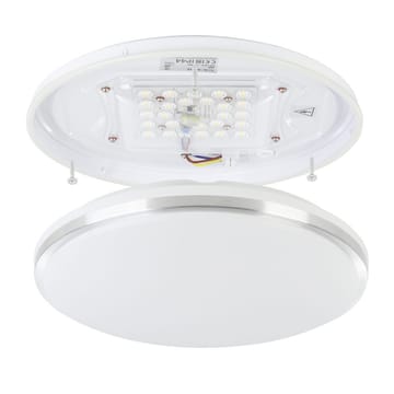 Vegg-/Taklampe Pinetto - Hvit, Svart - Belysning - Innendørsbelysning & Lamper - Vegglampe