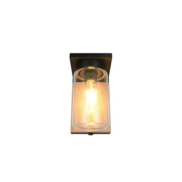 Vegglampe Ardila - Tre/mattsvart - Belysning - Innendørsbelysning & Lamper - Vegglampe