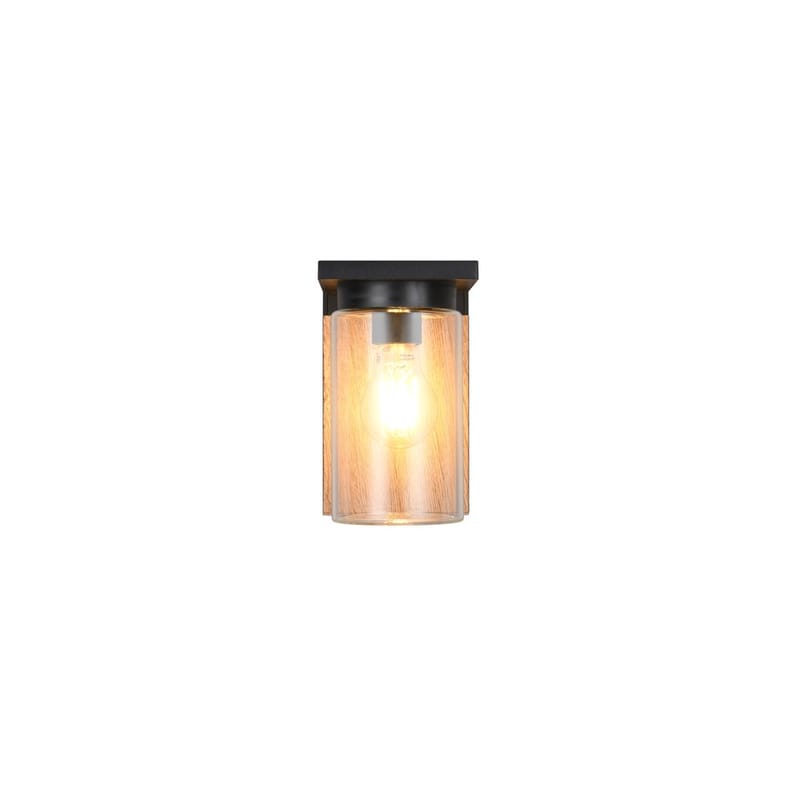 Vegglampe Ardila - Tre/mattsvart - Belysning - Innendørsbelysning & Lamper - Vegglampe