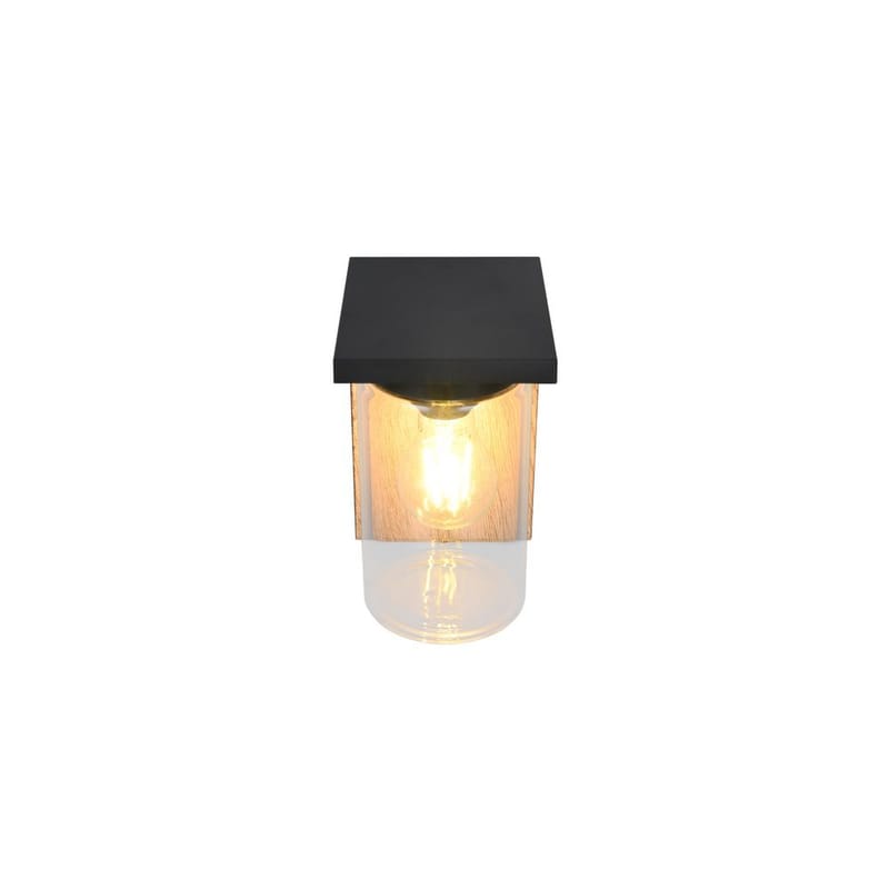Vegglampe Ardila - Tre/mattsvart - Belysning - Innendørsbelysning & Lamper - Vegglampe