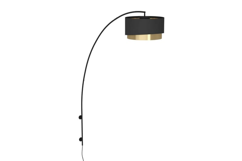 Vegglampe Eglo Manderline Svart/Messing - Belysning - Innendørsbelysning & Lamper - Vegglampe