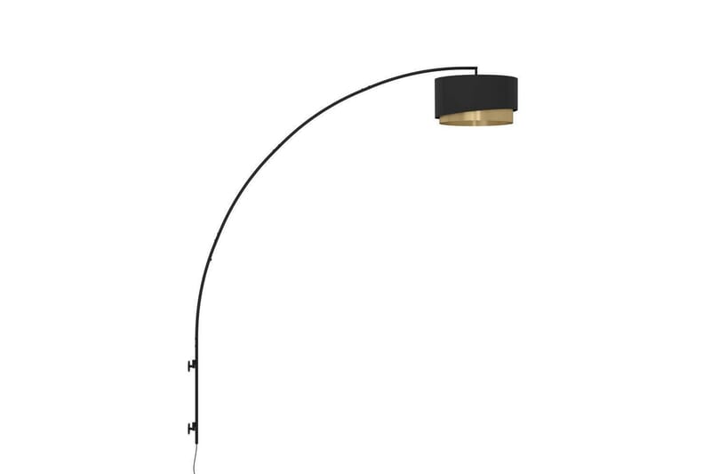 Vegglampe Eglo Manderline Svart/Messing - Belysning - Innendørsbelysning & Lamper - Vegglampe