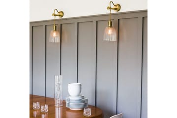 Vegglampe Elstead Lighting Douille Aldret Messing - Aldret Messing - Belysning - Innendørsbelysning & Lamper - Vegglampe