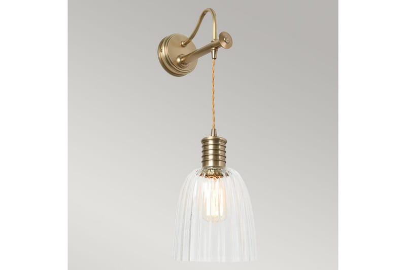 Vegglampe Elstead Lighting Douille Aldret Messing - Aldret Messing - Belysning - Innendørsbelysning & Lamper - Vegglampe