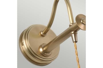 Vegglampe Elstead Lighting Douille Aldret Messing - Aldret Messing - Belysning - Innendørsbelysning & Lamper - Vegglampe