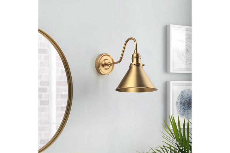 Vegglampe Elstead Lighting Provence Aldret Messing - Aldret Messing - Belysning - Innendørsbelysning & Lamper - Vegglampe