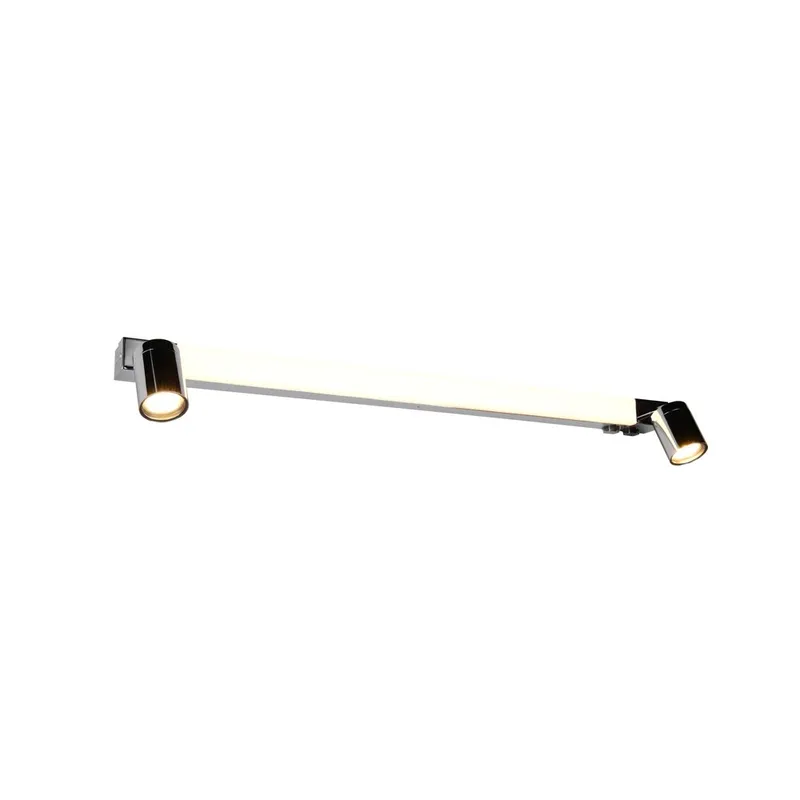Vegglampe Enrico, 90 cm, Krom