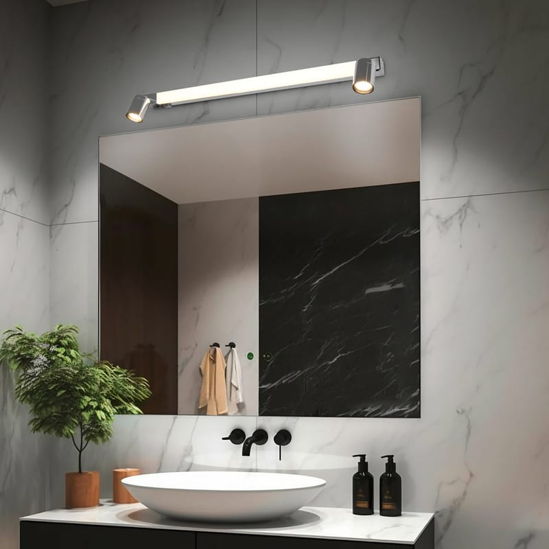 Vegglampe Enrico - 90 cm, Krom - Belysning - Innendørsbelysning & Lamper - Vegglampe