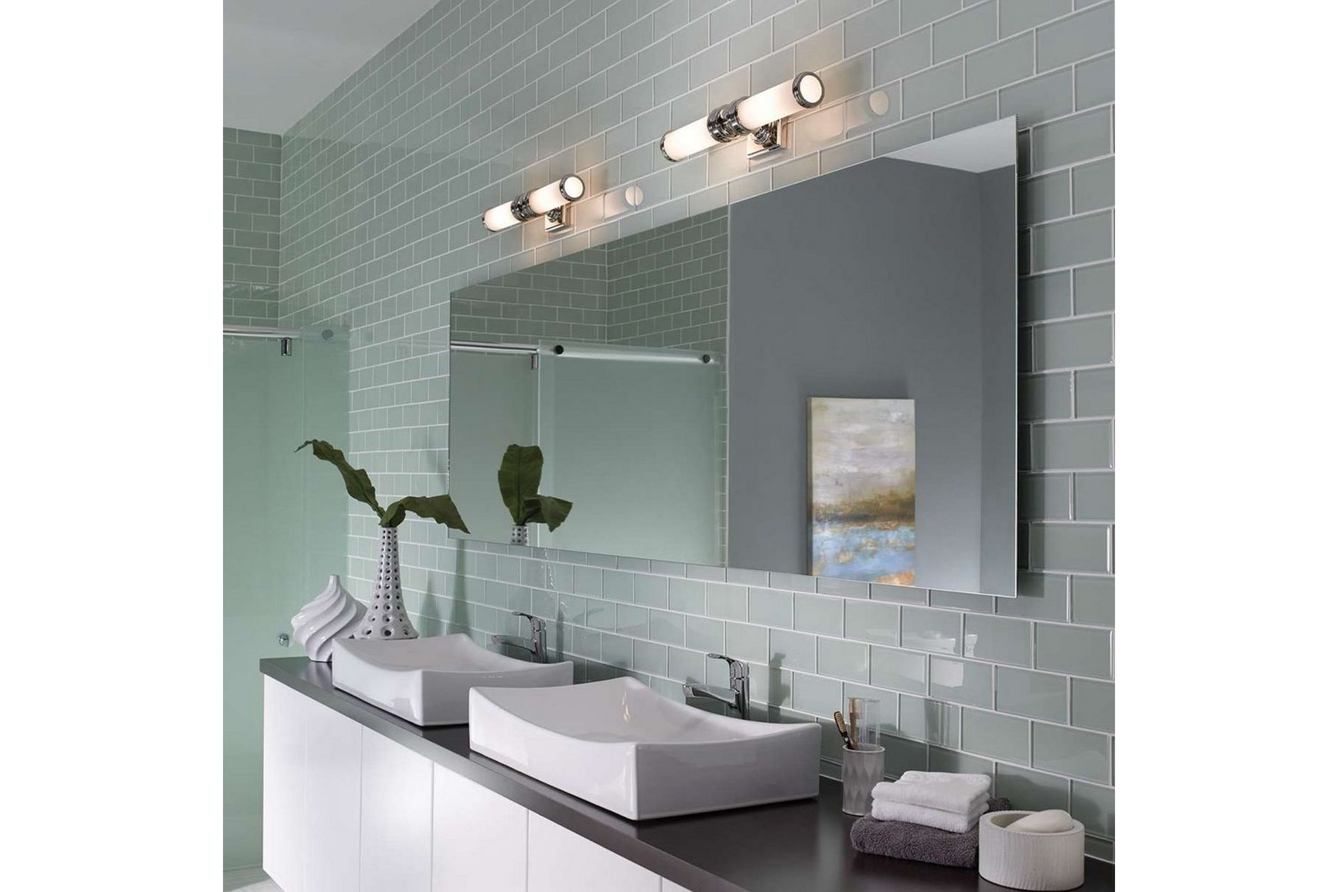Vegglampe Feiss Payne 502x127x121 mm - 502x127x121 mm - Belysning - Innendørsbelysning & Lamper - Vegglampe