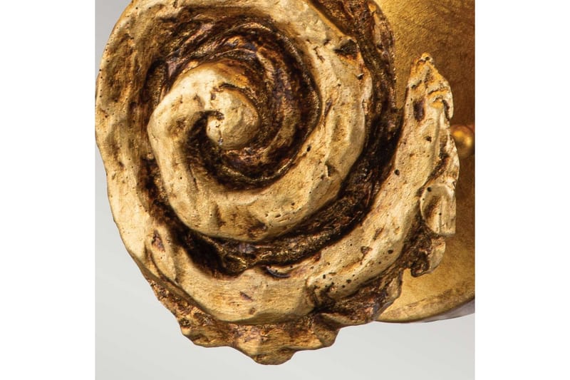 Vegglampe Flambeau Virvel Gullblad - Gullblad - Belysning - Innendørsbelysning & Lamper - Vegglampe