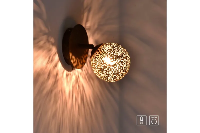 Vegglampe Greta - 18x18x18 cm - Belysning - Innendørsbelysning & Lamper - Vegglampe