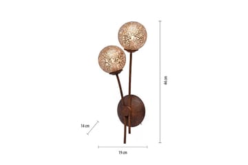 Vegglampe Greta - 19x44x14 cm - Belysning - Innendørsbelysning & Lamper - Vegglampe