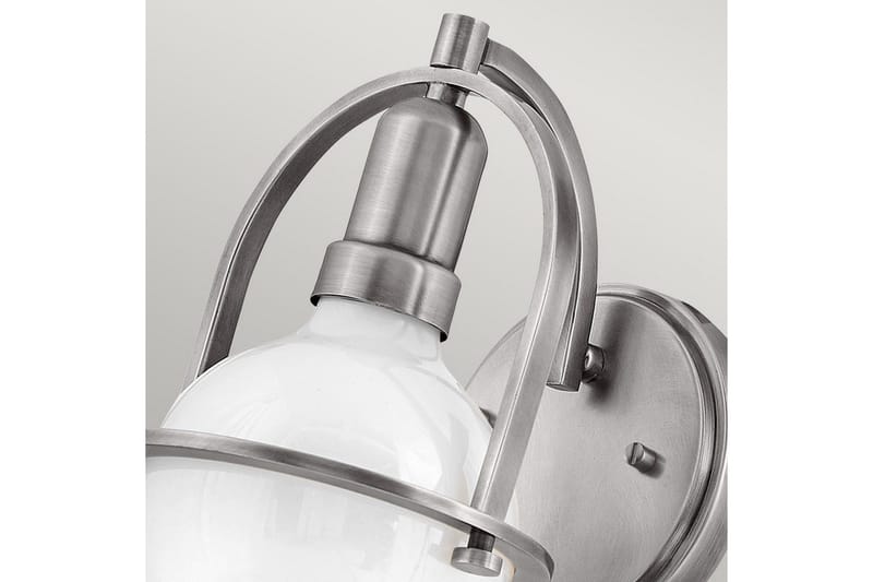 Vegglampe Hinkley Somerset Børstet nikkel - Børstet nikkel - Belysning - Innendørsbelysning & Lamper - Vegglampe