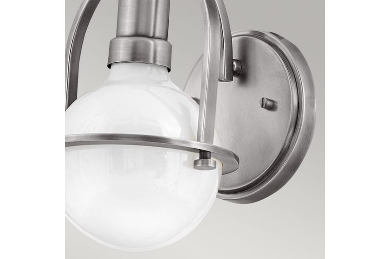 Vegglampe Hinkley Somerset Børstet nikkel - Børstet nikkel - Belysning - Innendørsbelysning & Lamper - Vegglampe