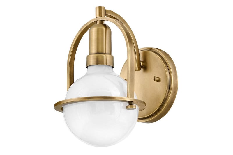 Vegglampe Hinkley Somerset Heritage Messing, Heritage Messing