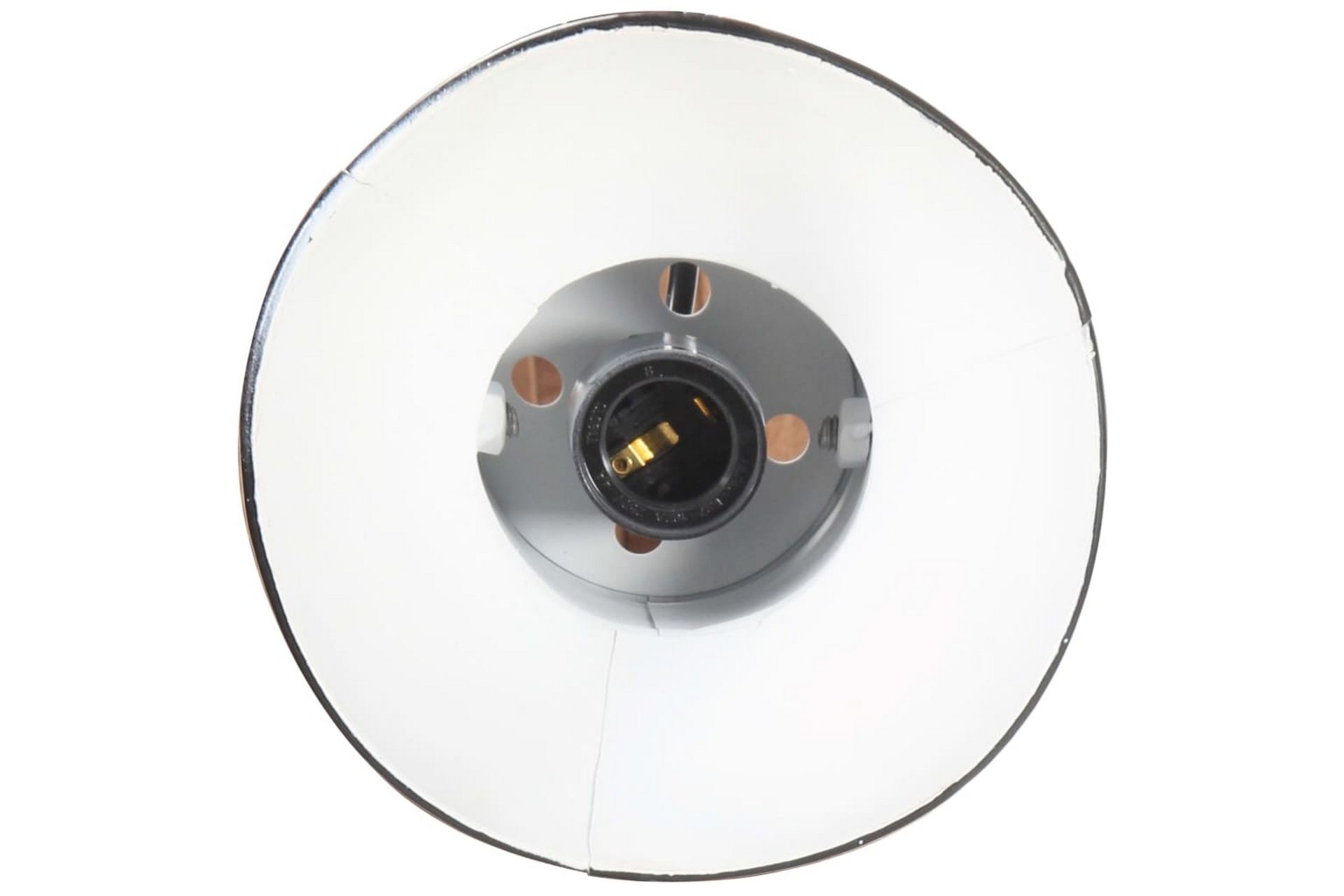 Vegglampe i industriell stil matt svart rund E27 - Svart - Belysning - Innendørsbelysning & Lamper - Vegglampe