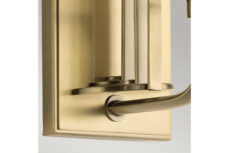 Vegglampe Kichler Kimrose Børstet naturlig messing - Børstet naturlig messing - Belysning - Innendørsbelysning & Lamper - Vegglampe