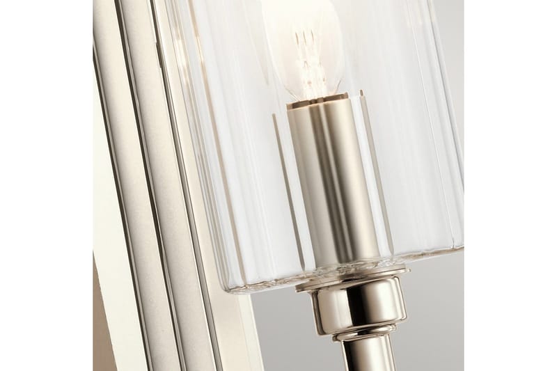 Vegglampe Kichler Kimrose Polert nikkel - Polert nikkel - Belysning - Innendørsbelysning & Lamper - Vegglampe