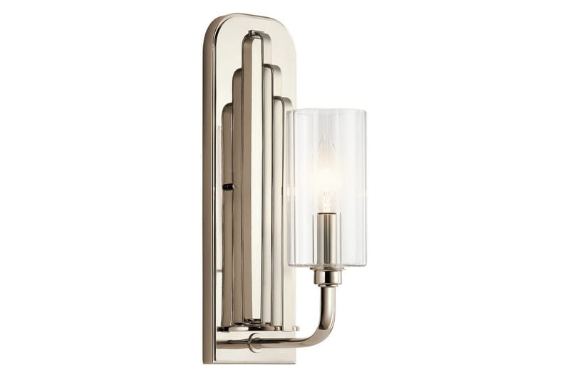 Vegglampe Kichler Kimrose Polert nikkel - Polert nikkel - Belysning - Innendørsbelysning & Lamper - Vegglampe