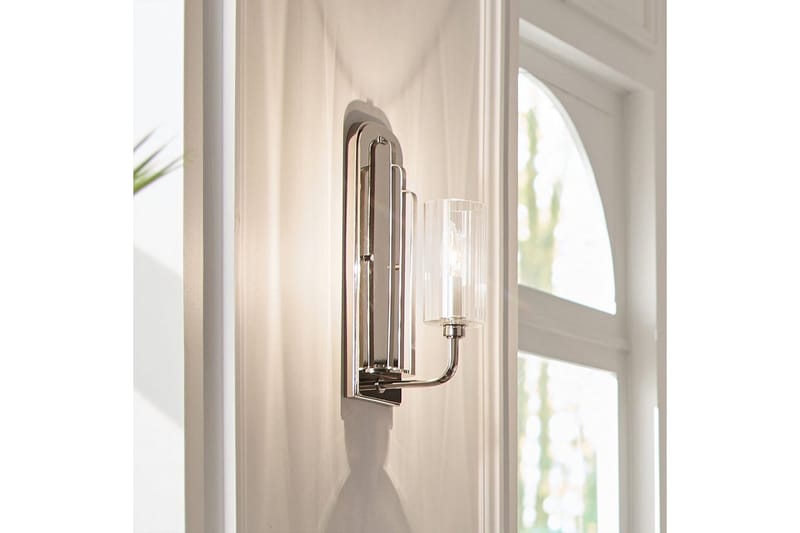 Vegglampe Kichler Kimrose Polert nikkel - Polert nikkel - Belysning - Innendørsbelysning & Lamper - Vegglampe