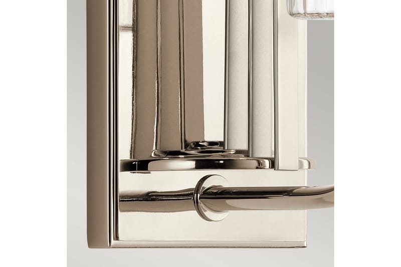 Vegglampe Kichler Kimrose Polert nikkel - Polert nikkel - Belysning - Innendørsbelysning & Lamper - Vegglampe