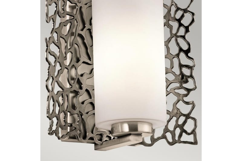 Vegglampe Kichler Sølv Korall - Belysning - Innendørsbelysning & Lamper - Vegglampe