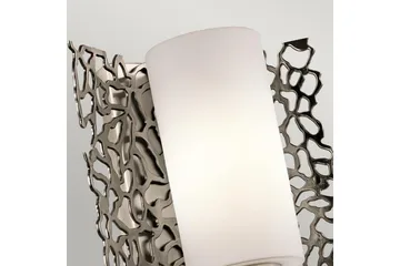 Vegglampe Kichler Sølv Korall - Belysning - Innendørsbelysning & Lamper - Vegglampe