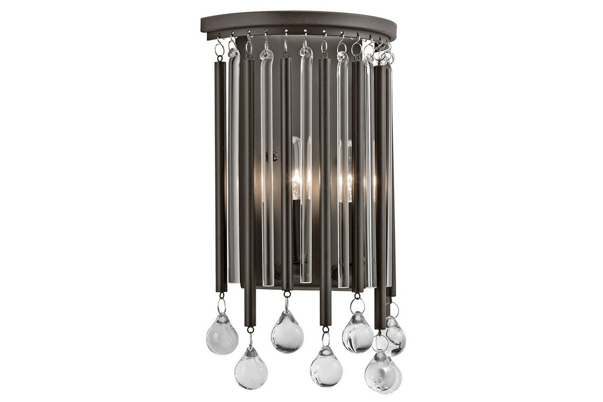 Vegglampe Kichler Piper Espresso/Krom - Espresso/Krom