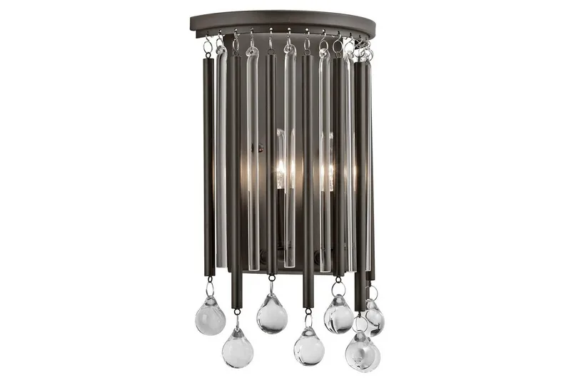 Vegglampe Kichler Piper Espresso/Krom, Espresso/Krom