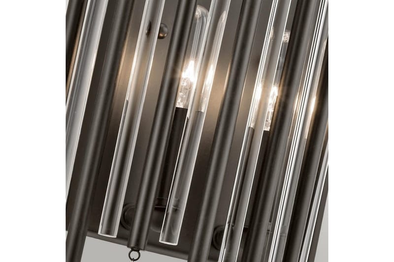 Vegglampe Kichler Piper Espresso/Krom - Espresso/Krom - Belysning - Innendørsbelysning & Lamper - Vegglampe