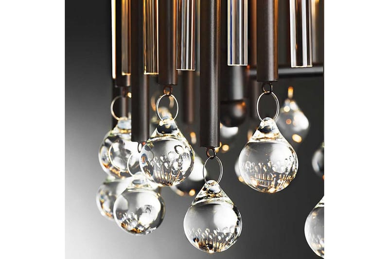 Vegglampe Kichler Piper Espresso/Krom - Espresso/Krom - Belysning - Innendørsbelysning & Lamper - Vegglampe