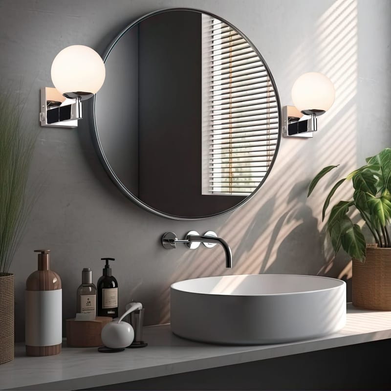 Vegglampe Kula - Krom - Belysning - Innendørsbelysning & Lamper - Vegglampe