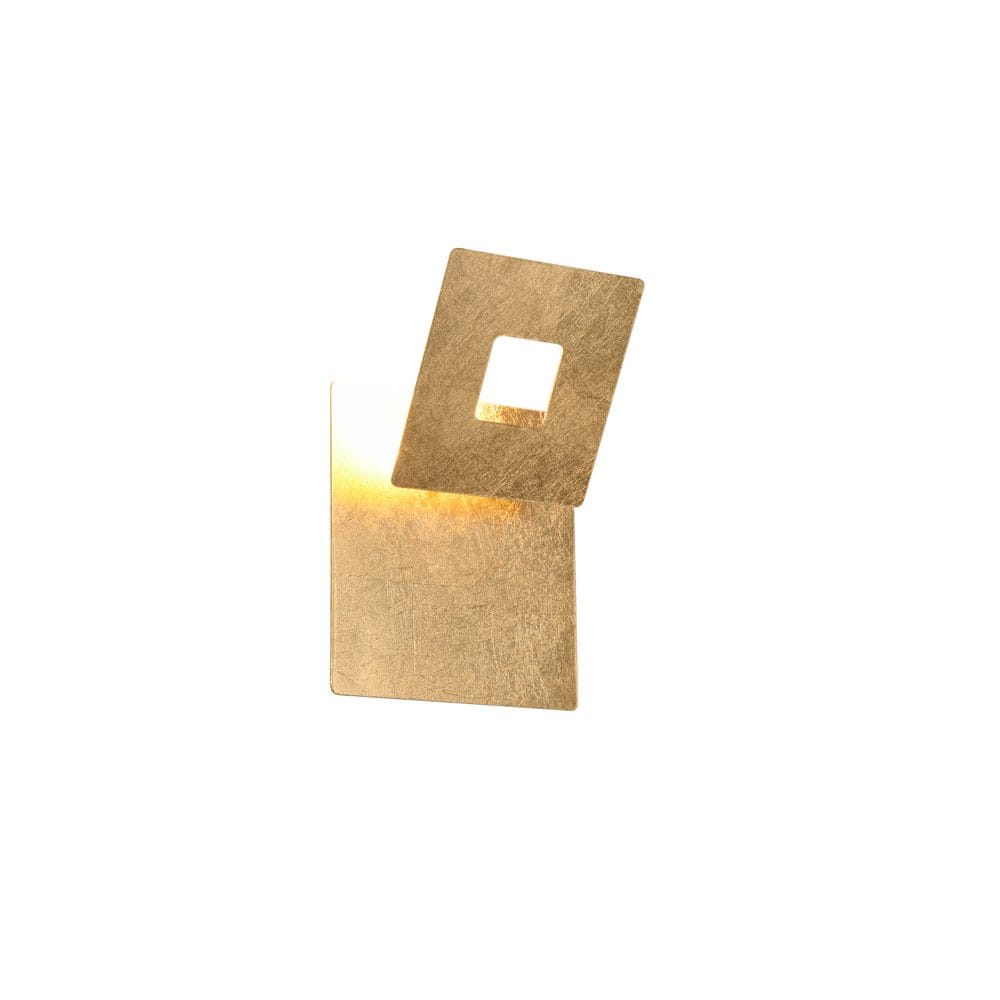 Vegglampe Leano - Firkant
