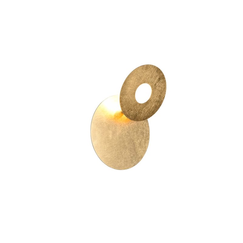 Vegglampe Leano, Rund