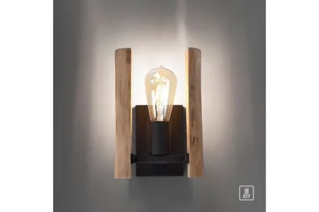 Vegglampe Log - 15x25x17 cm - Belysning - Innendørsbelysning & Lamper - Vegglampe