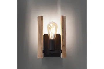 Vegglampe Log - 15x25x17 cm - Belysning - Innendørsbelysning & Lamper - Vegglampe