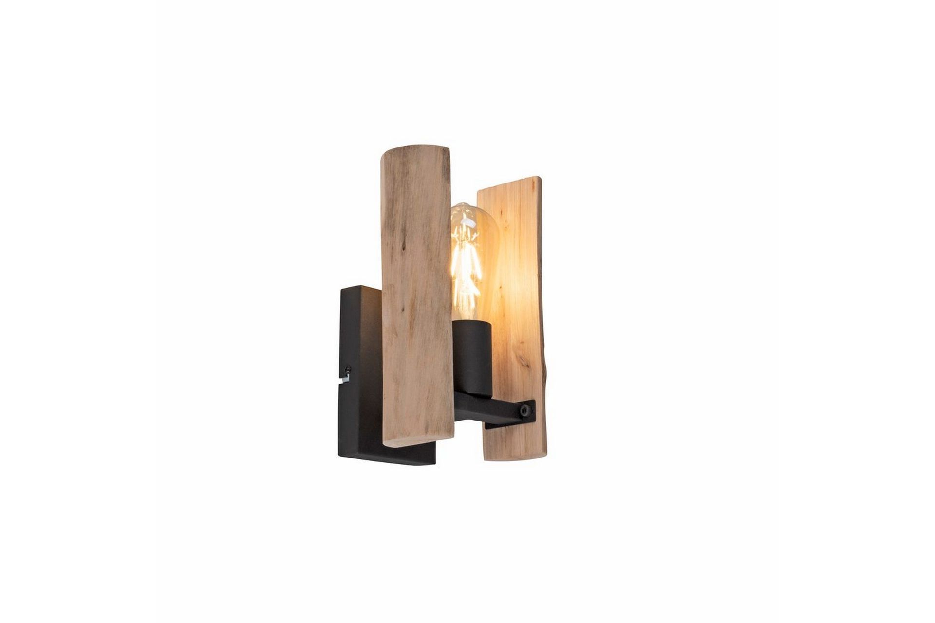 Vegglampe Log - 15x25x17 cm