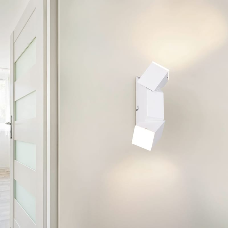 Vegglampe Raglan - Matt hvit - Belysning - Innendørsbelysning & Lamper - Vegglampe