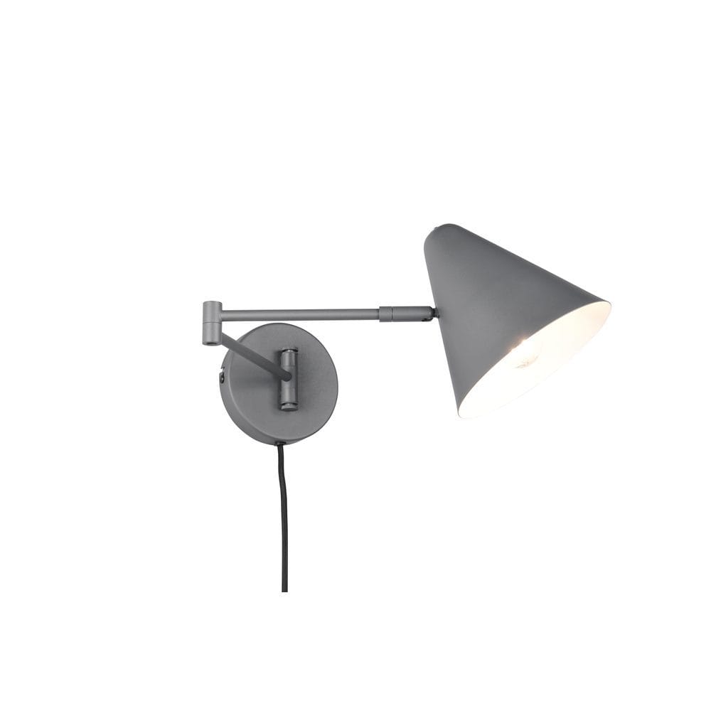 Vegglampe TRIO Cosima - Antrasitt