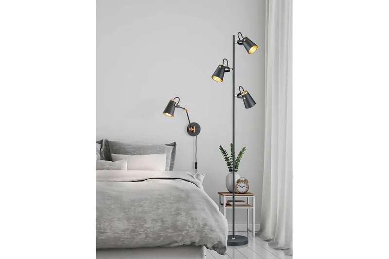 Vegglampe TRIO Edward - Belysning - Innendørsbelysning & Lamper - Vegglampe