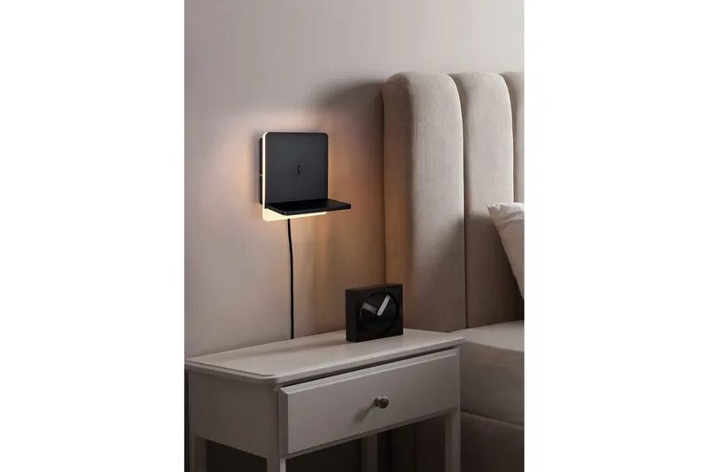 Vegglampe TRIO Fairfield Matt svart - Matt svart - Belysning - Innendørsbelysning & Lamper - Vegglampe