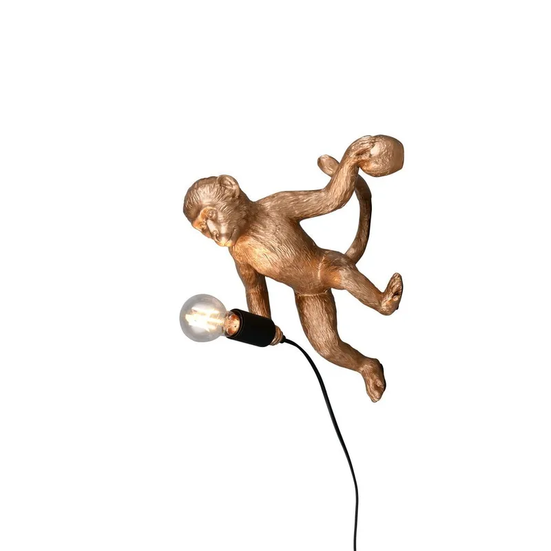 Vegglampe TRIO Louy - Gull - Belysning - Innendørsbelysning & Lamper - Vegglampe