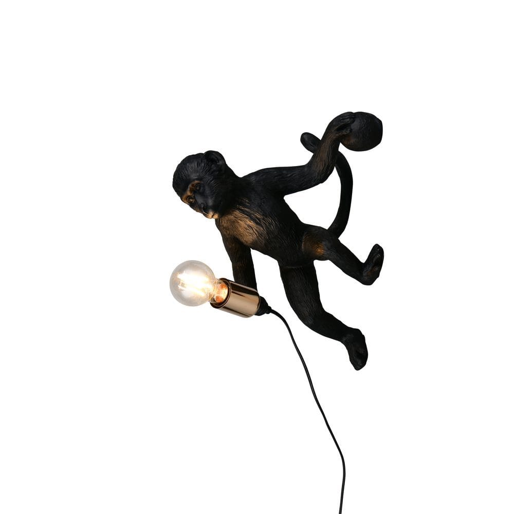 Vegglampe TRIO Louy - Svart