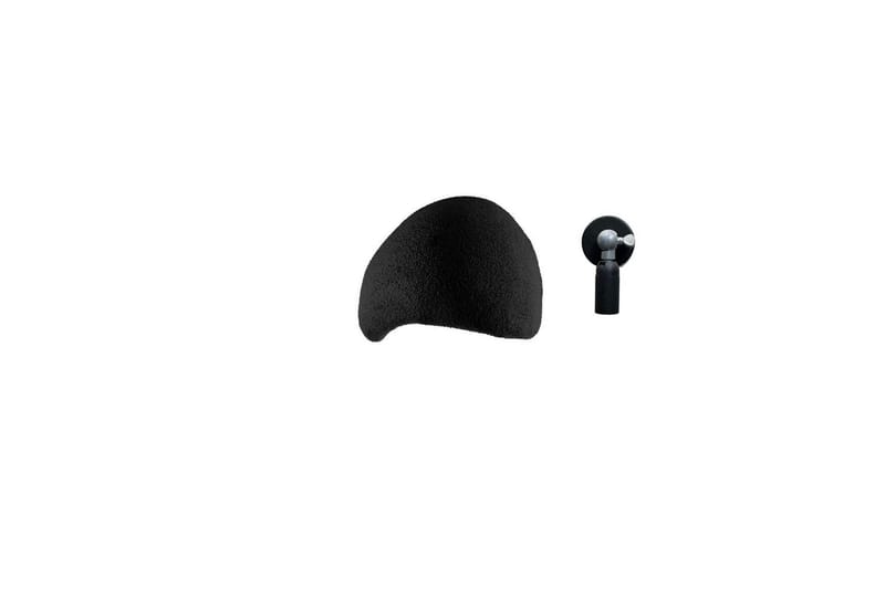 Velora Vegglampe med Arm, Svart