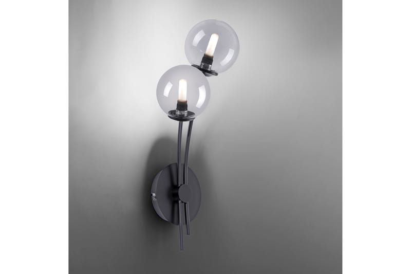 WIDOW Vegglampe - Nattlampe vegg - Soveromslampe - Vegglampe - Veggarmatur