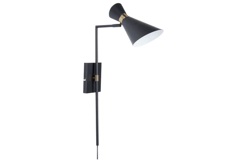 Yassil Vegglampe E27 E27 - Svart - Belysning - Innendørsbelysning & Lamper - Vegglampe