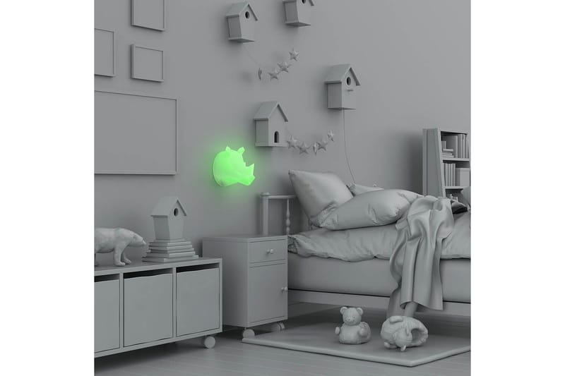 Veggnattlampe Mobility On Board Neshorn Multicolor - Belysning - Innendørsbelysning & Lamper - Dekorasjonsbelysning